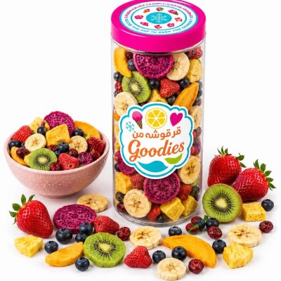 MIXED CRUNCHY FRUITS
مشكل فواكه مقرقش