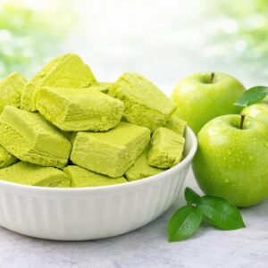 GREEN APPLE FLAVOR ICECREAM
آيسكريم بنكهة التفاح الأخضر  مقرقش
