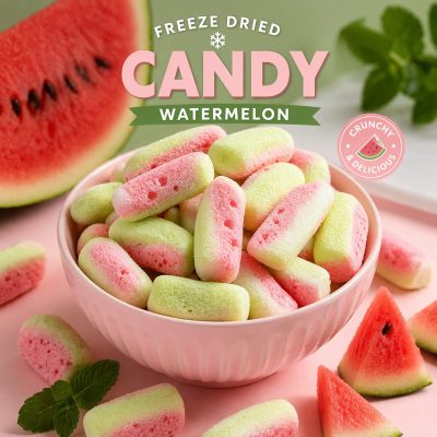 CRUNCHY WATERMELON CANDY
كاندي البطيخ مقرقش